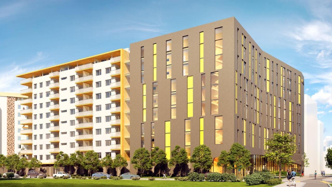 Penthouse Young #Freeparking Apartment Budapest Bagian luar foto